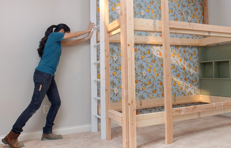 DIY built-in bunk bed ideas