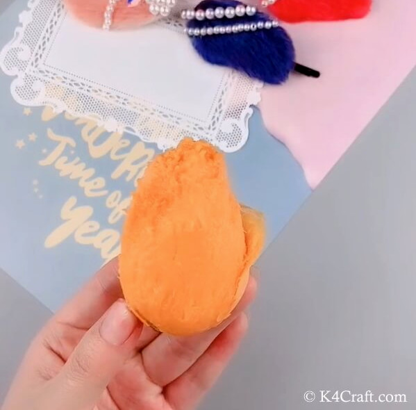 Enjoying the mango