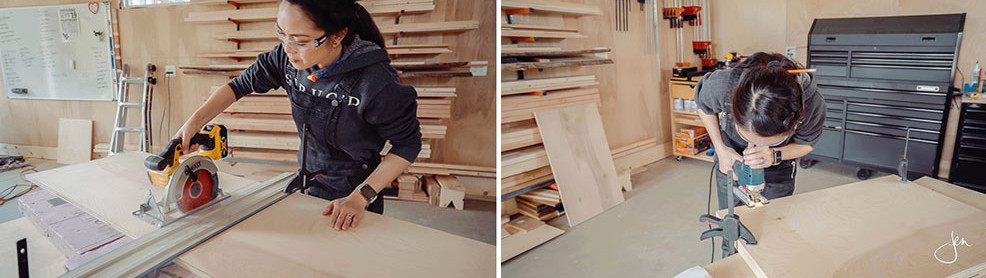 How to build DIY cabinets with drawers