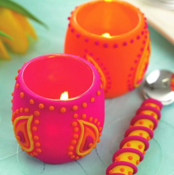 DIY Diwali Candles