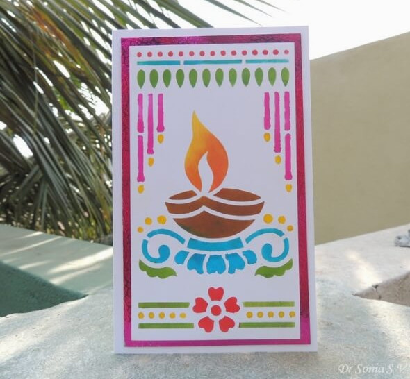 Diwali Greeting Card Ideas