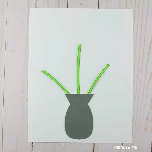 vase with stems