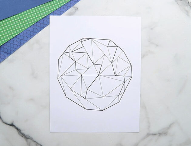 Printable Earth Template