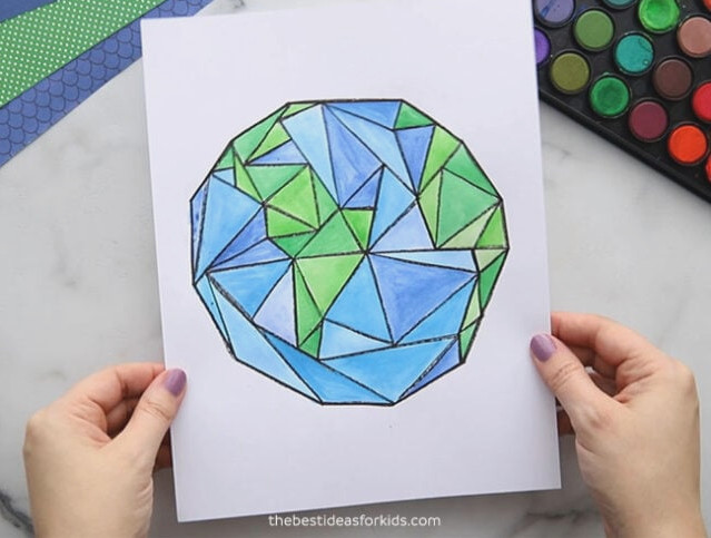 earth day art project for kids