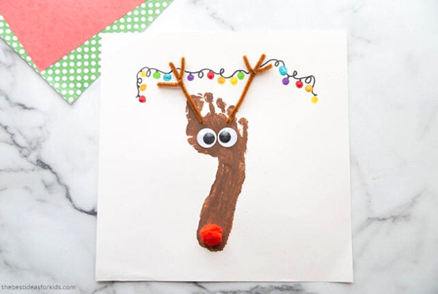 Rudolph Footprint Craft