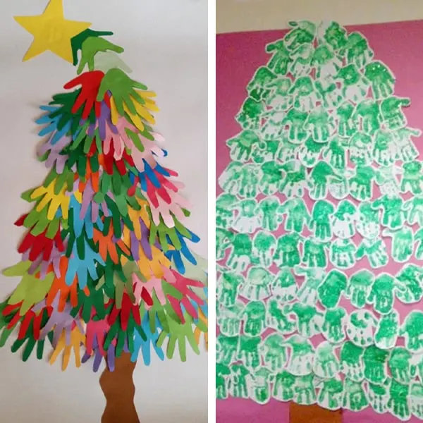 classroom Christmas Tree Crafts