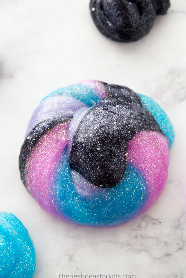 How to Make Galaxy Slime