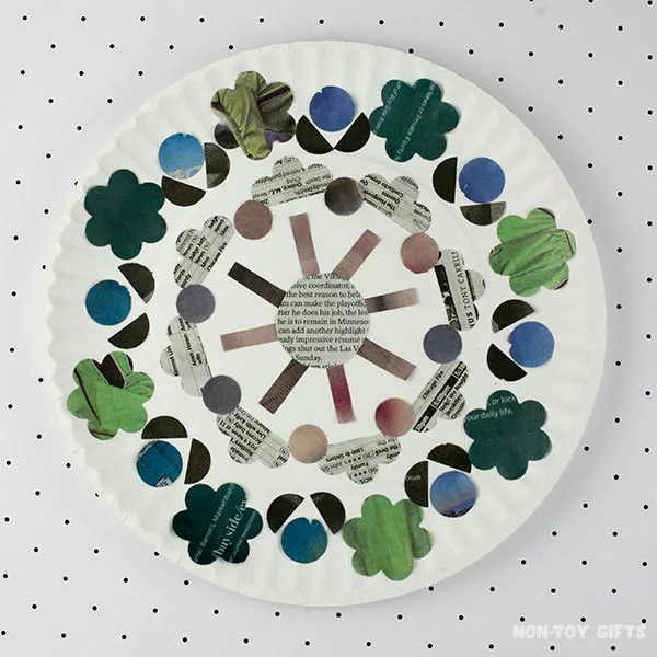 enjoyable newspaper craft for children