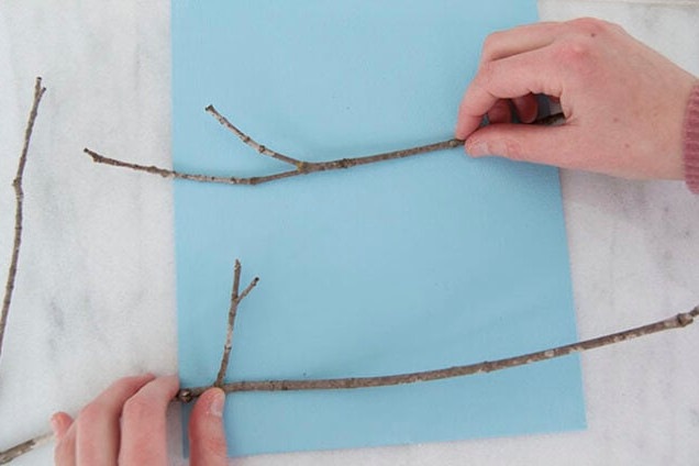 Placing sticks