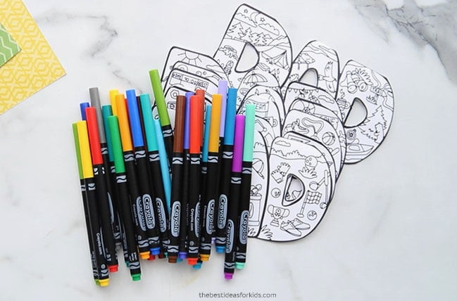 Color Dad Doodle Cards