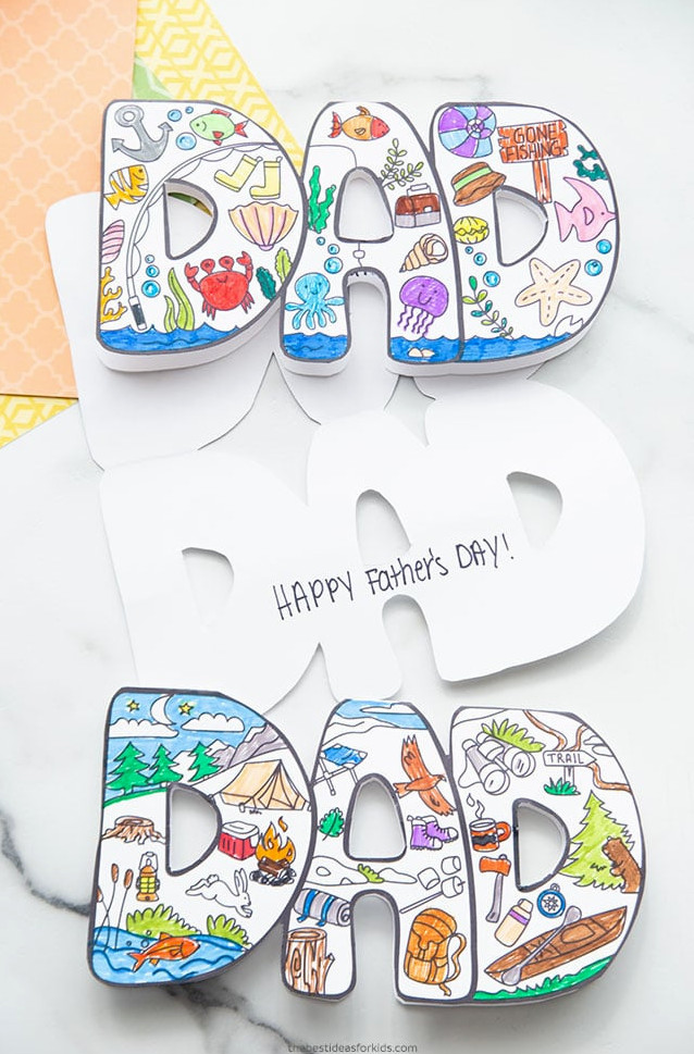 Dad Printable Card for Father's Day