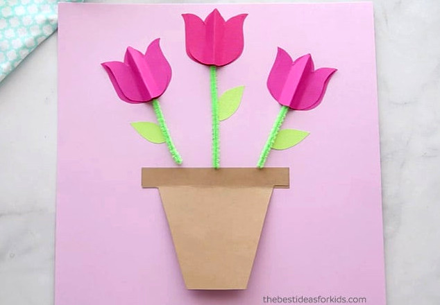 DIY Mothers Day Card Craft