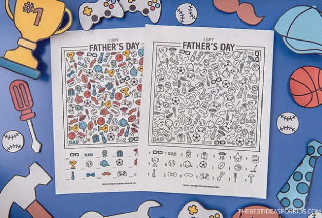 I Spy for Father's Day