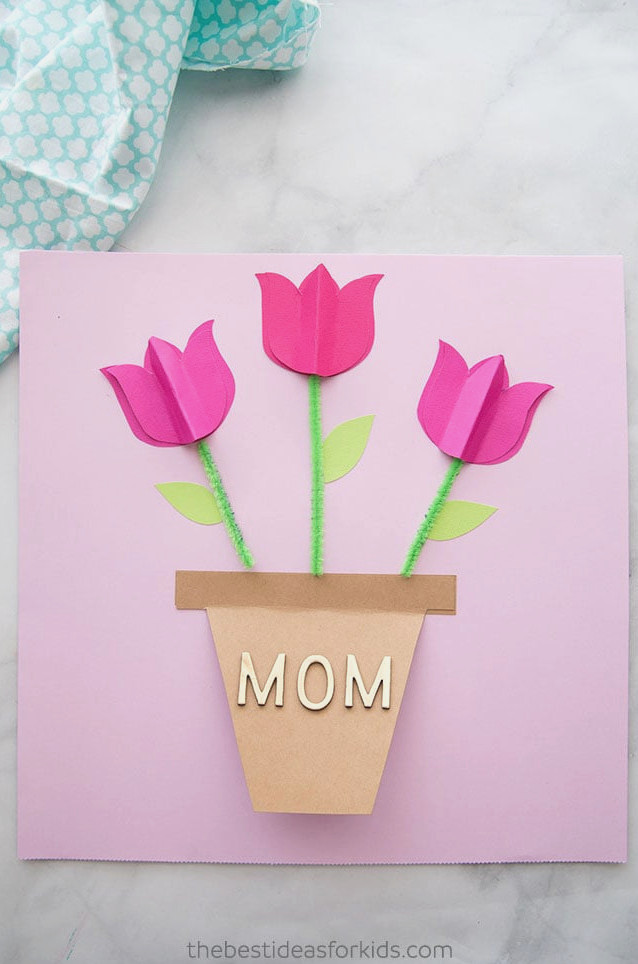 Mother's Day Card Craft for Kids