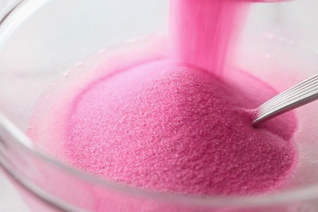 Add Colored Sand to Slime