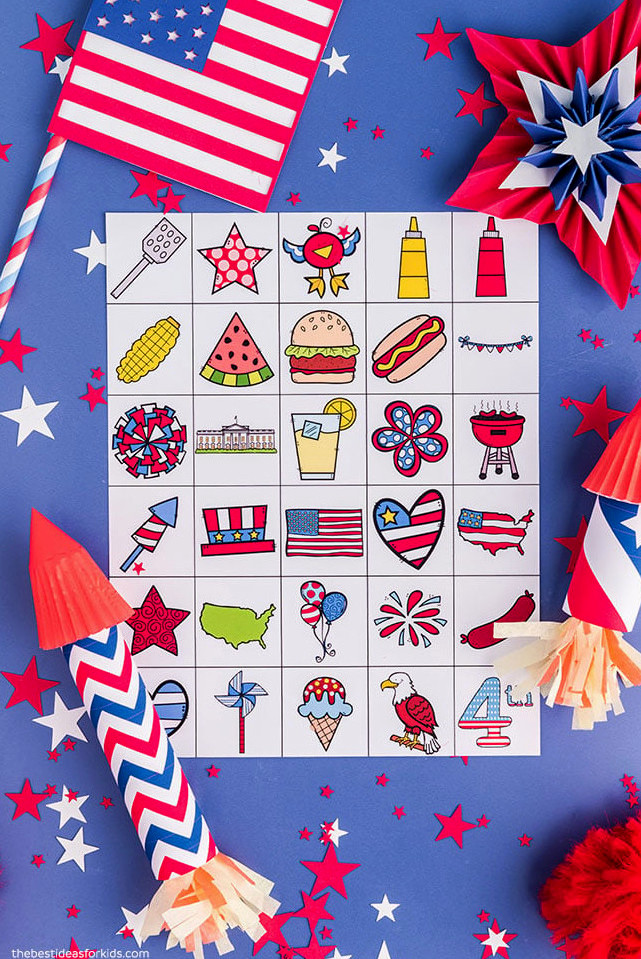 4th of July Calling Cards