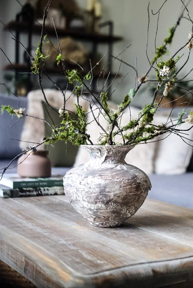 coffee table in living room