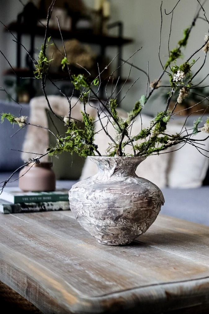 coffee table in living room