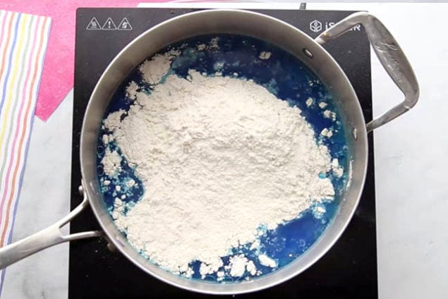 Mix Dry Ingredients with Wet 