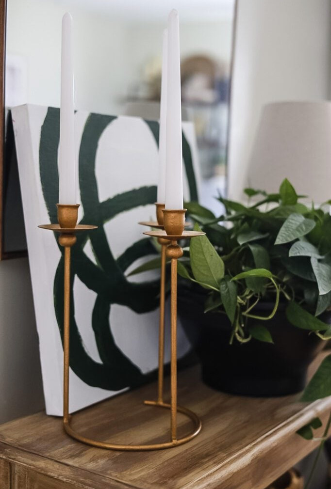 brass candlestick