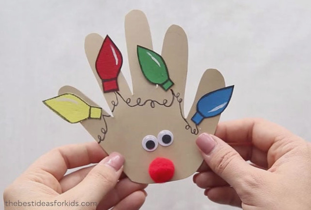 Christmas Handprint Craft Ideas