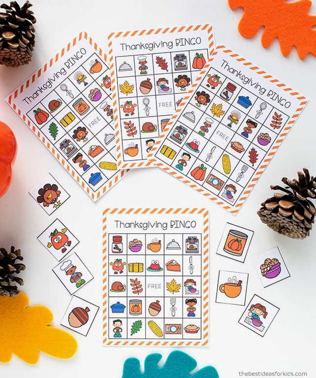 Free Printable Thanksgiving Bingo