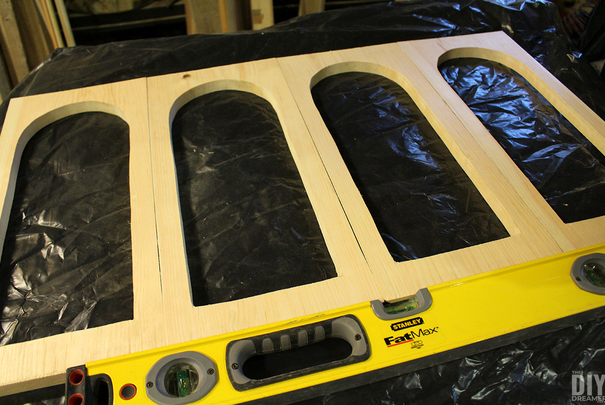 Lantern sides positioned together.