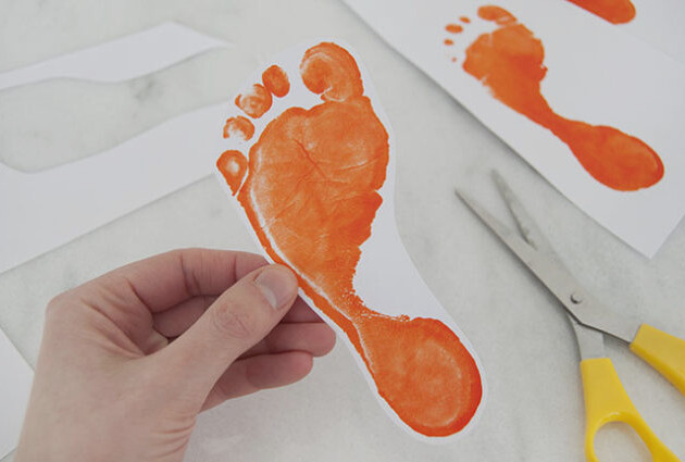 Trimming orange footprint