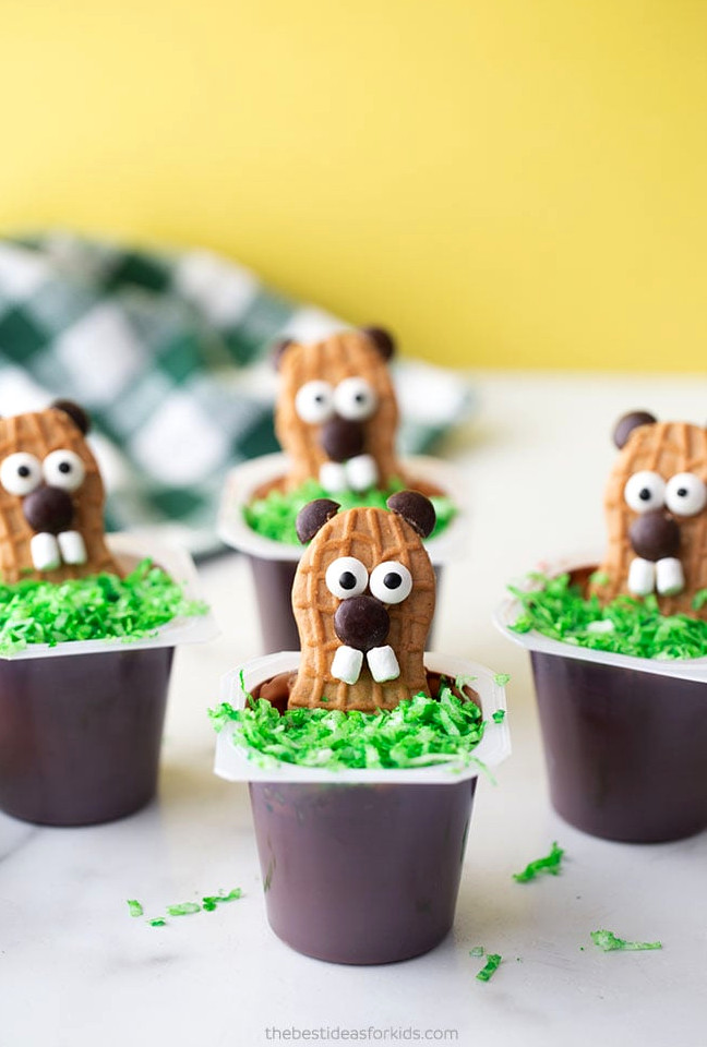 Groundhog Day Snack Idea for Kids