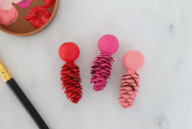 Painting love bug bodies
