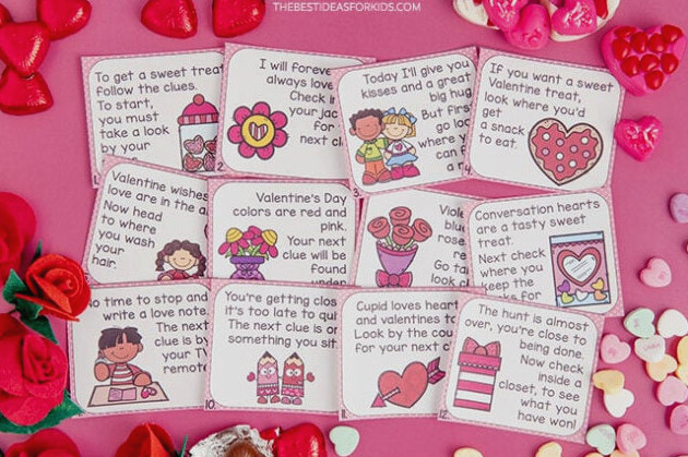 Valentine’s Day Treasure Hunt