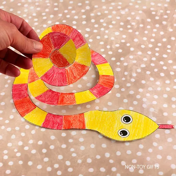 trim out the snake