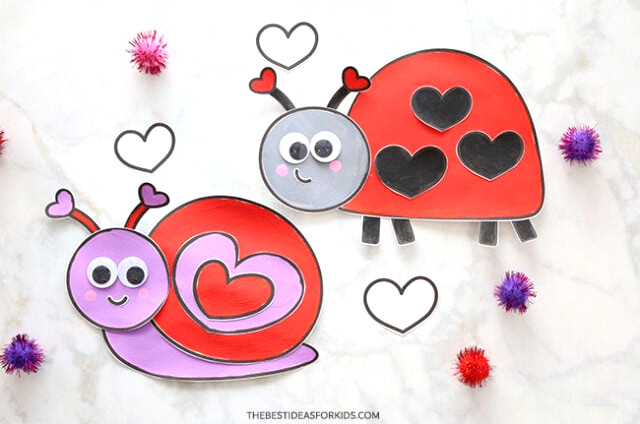 Printable Love Bug Projects