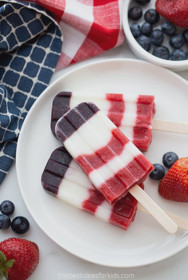 Red White And Blue Popsicle Recipe