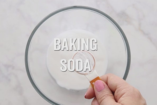 Mix in Baking Soda