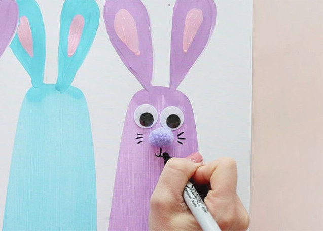 Adding whiskers and a mouth