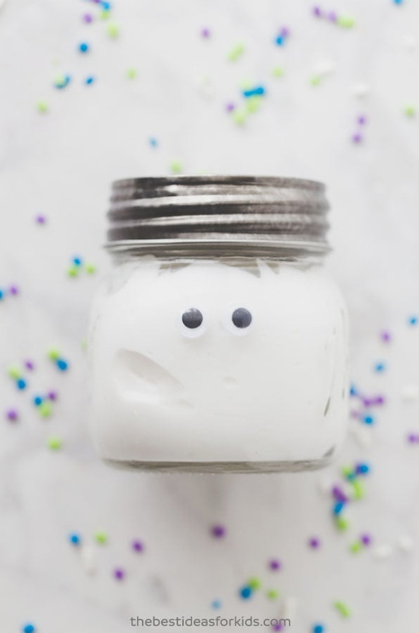 Simple Ghost Slime Jar