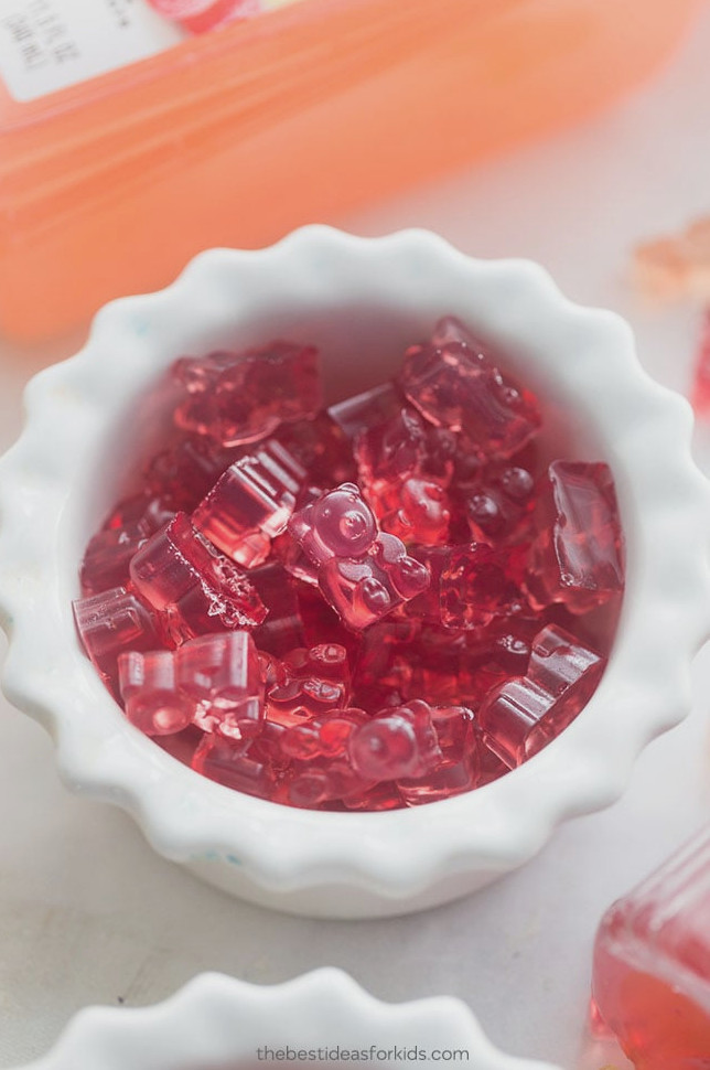 Homemade Gummy Bears