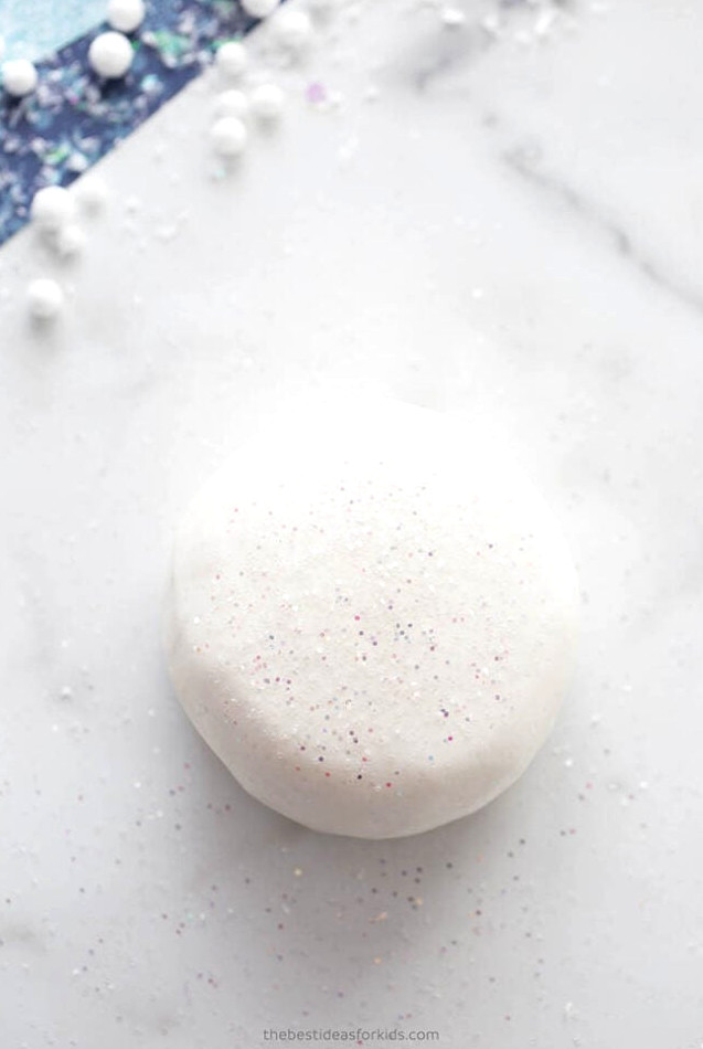 How to Make Snow Dough
