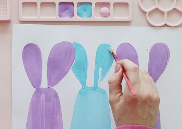 Adding painted ears