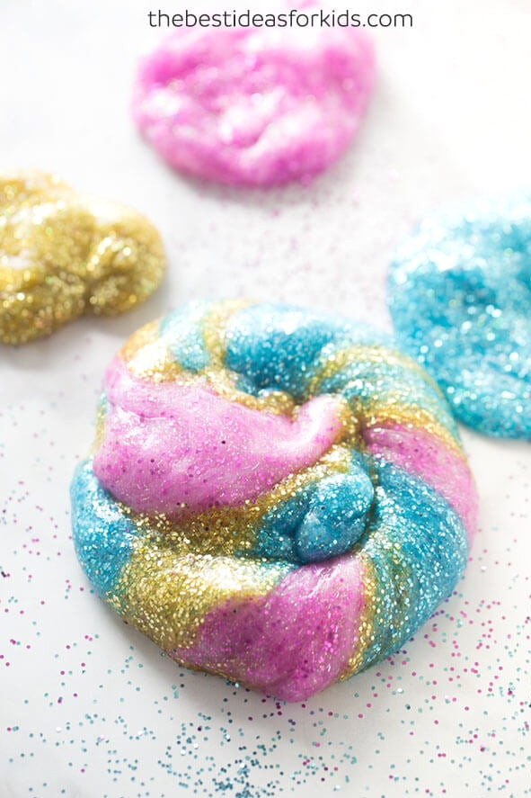 Unicorn Poop Slime Recipe