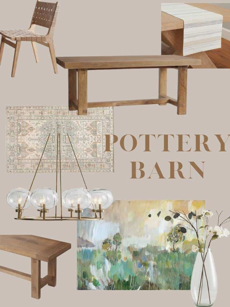 Pottery Barn Dining Room Look
