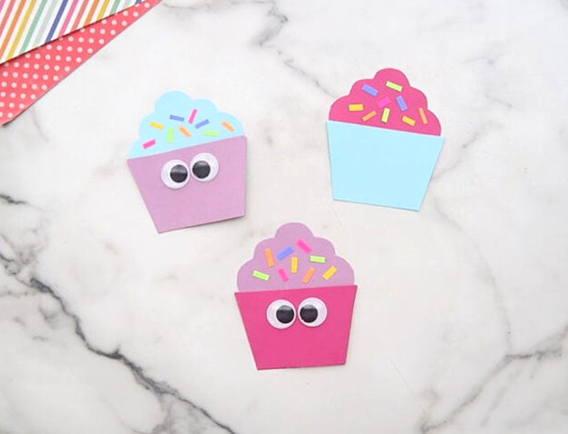Add googly eyes to cupcakes
