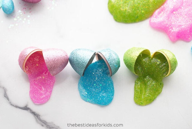 Glitter Easter Egg Slime