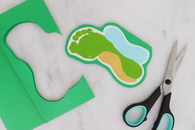 Cutting out around footprint