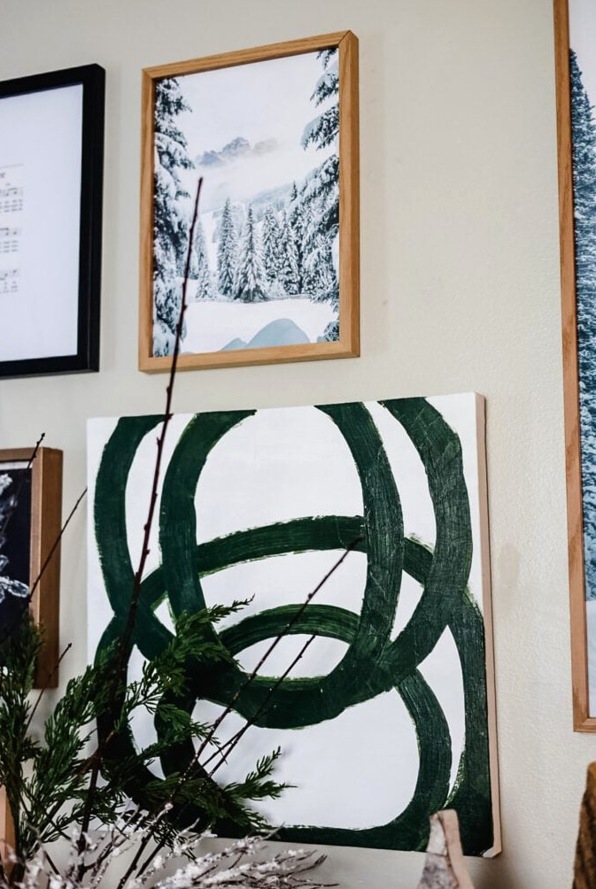 abstract wall art diy