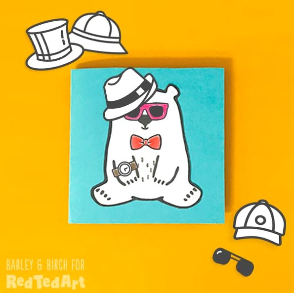 Interactive Father's Day Card - I love you beary much