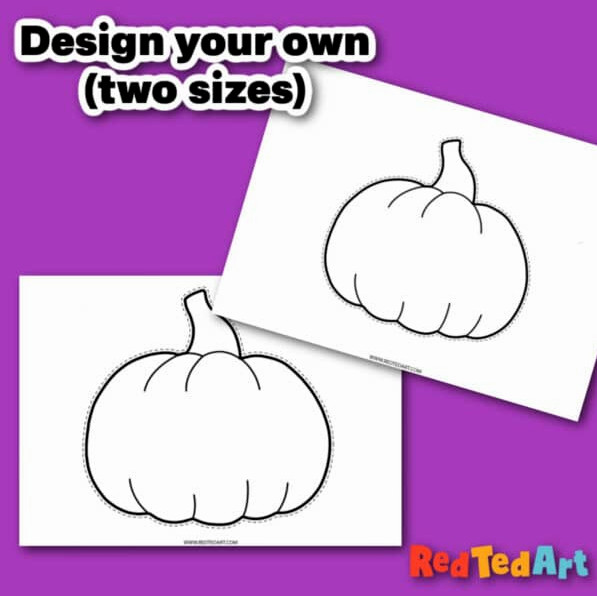 plain pumpkin to decorate