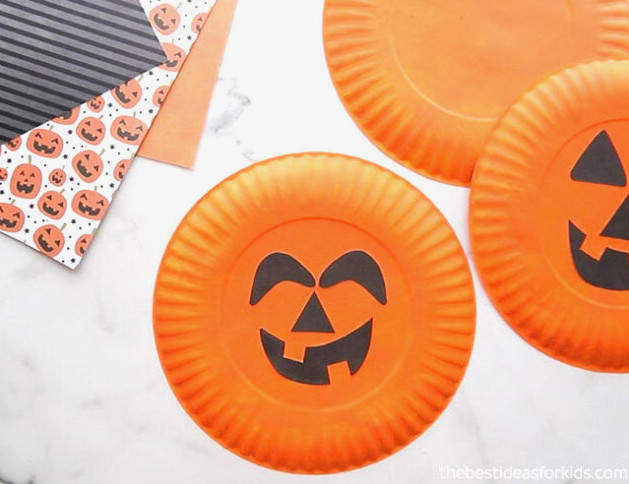 Glue on pumpkin eyes