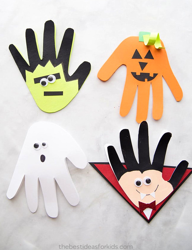 Halloween Handprints
